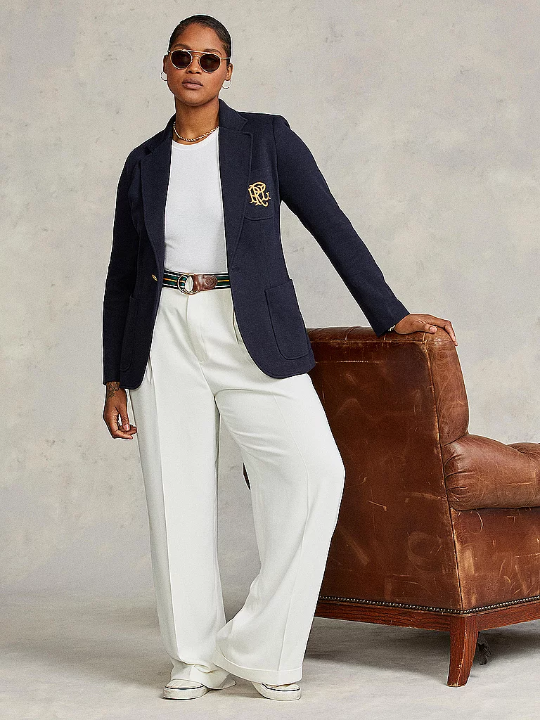 Polo Ralph Lauren Blazer Blue 44 Women 2